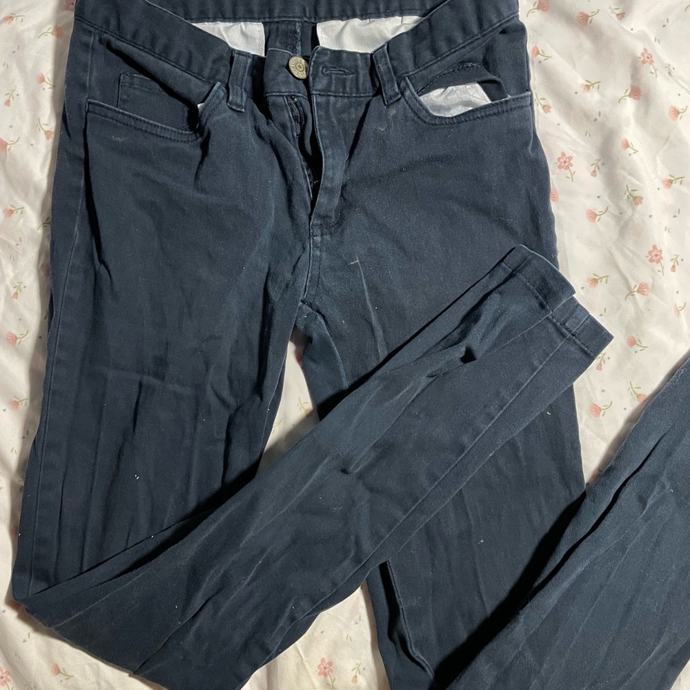 Elite Dark Blue Skinny Pants (School Pants)